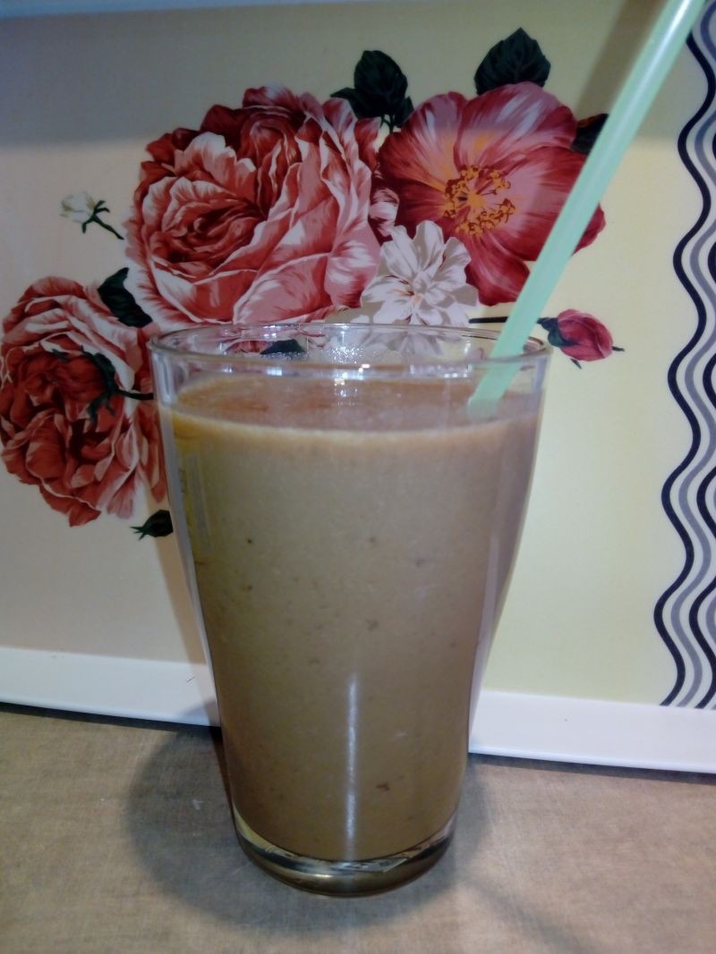 Koktajl kawowo-bananowy