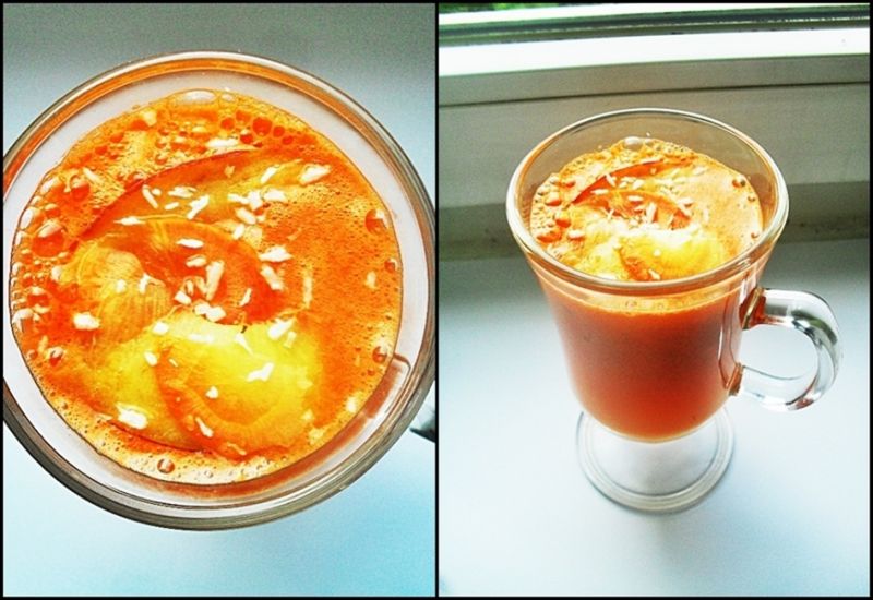 Koktajl marchewkowo-brzoskiwniowy