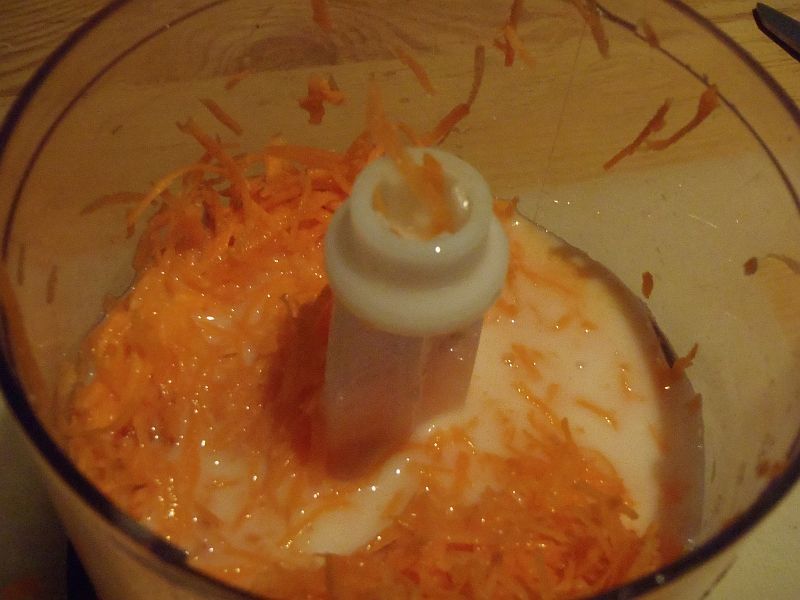 Koktajl marchewkowy z otrębami