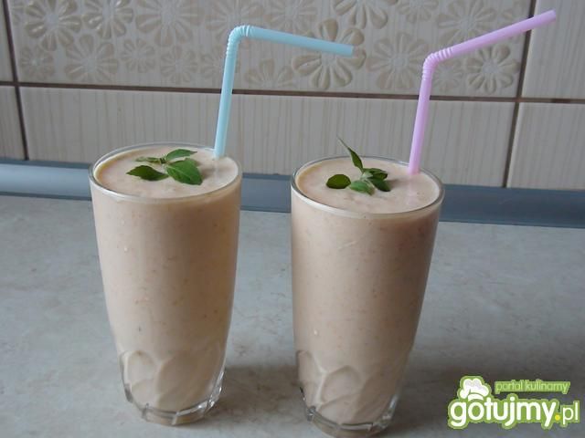 Koktajl morelowo-miętowy