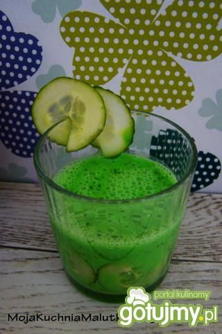 Koktajl ogórkowo miętowy  Koktajl ogórkowo miętowy