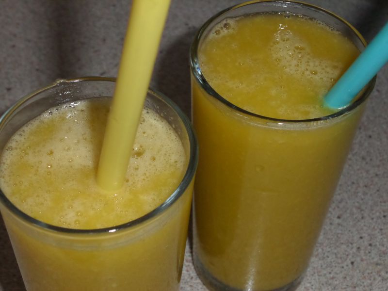 Koktajl ogórkowy z mango