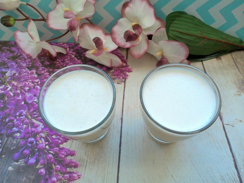 Koktajl owsiano - bananowy Koktajl owsiano - bananowy