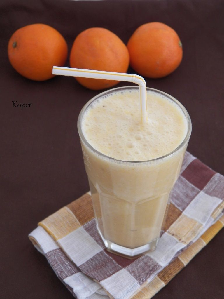 Koktajl pomarańczowo- kokosowy Koktajl pomarańczowo- kokosowy