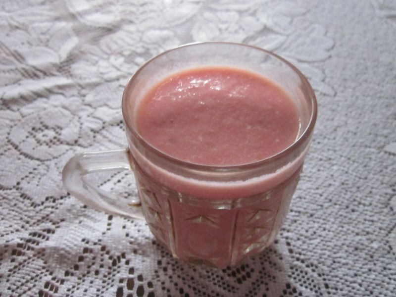 Koktajl porzeczkowo poziomkowy  Koktajl porzeczkowo poziomkowy