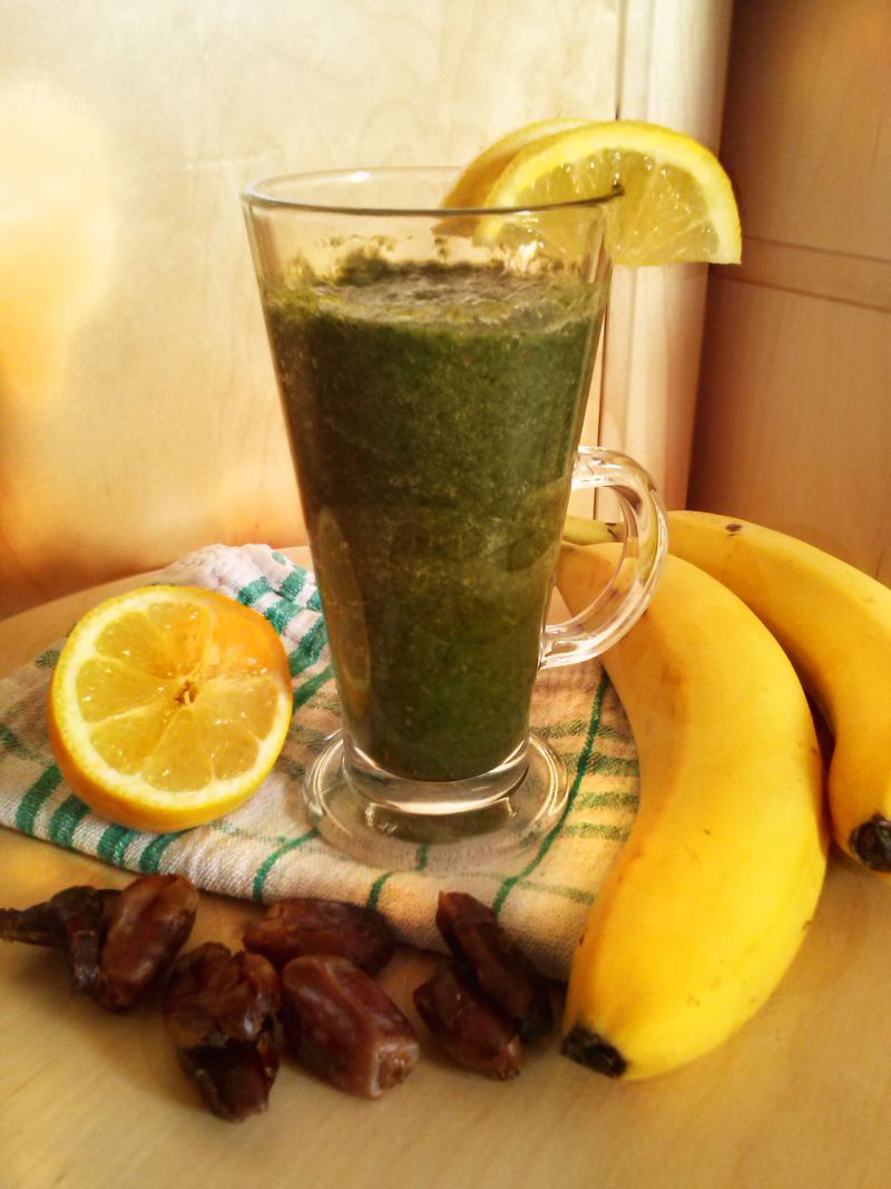 Koktajl szpinakowo- bananowy Koktajl szpinakowo- bananowy