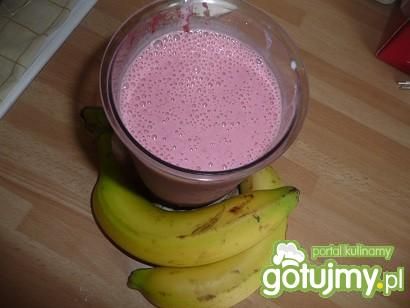 koktajl truskawkowo-bananowy wg aginaa