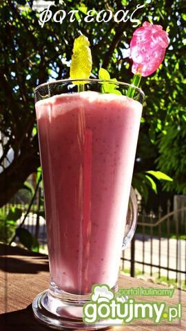 Koktajl truskawkowo - malinowy Koktajl truskawkowo - malinowy