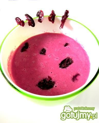 Koktajl z buraczków i żurawiny