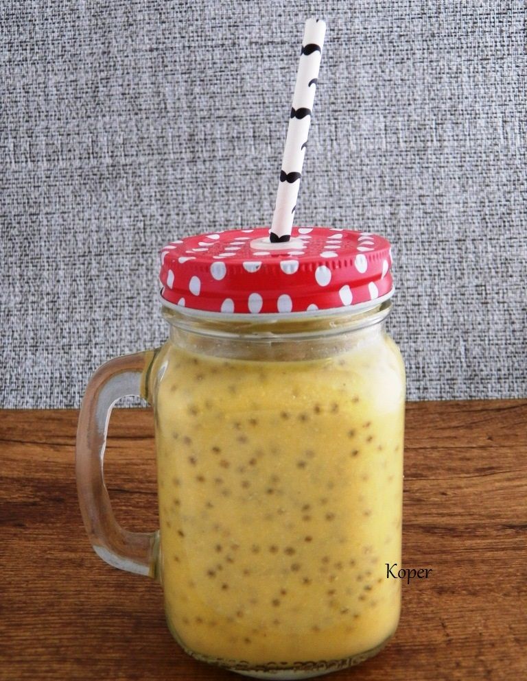 Koktajl z kaszą jaglaną