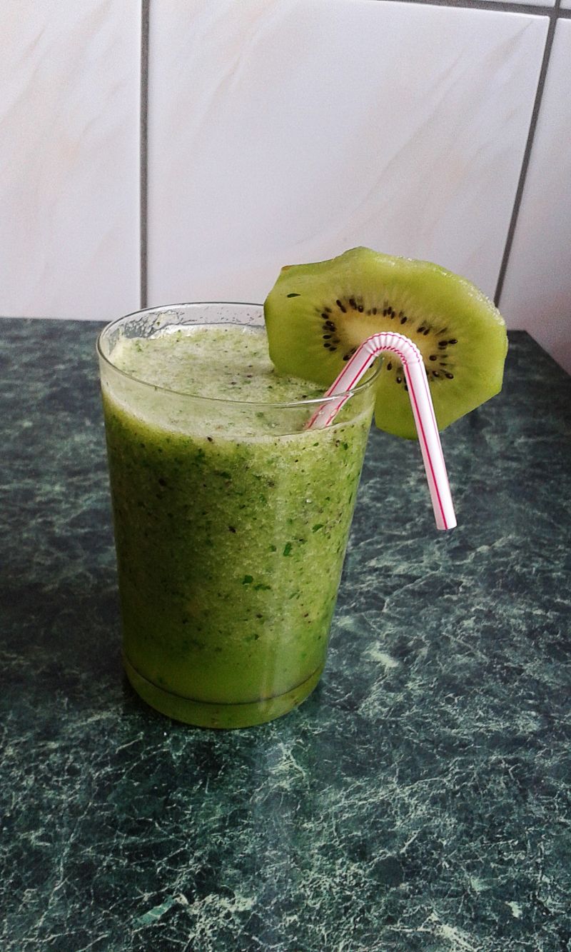 Koktajl z kiwi i melona