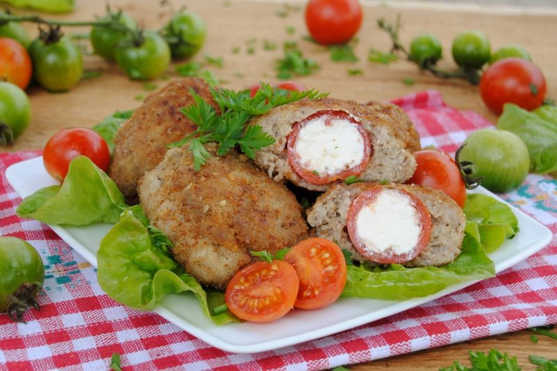 Koktajlowe oko zamknięte w mielonym