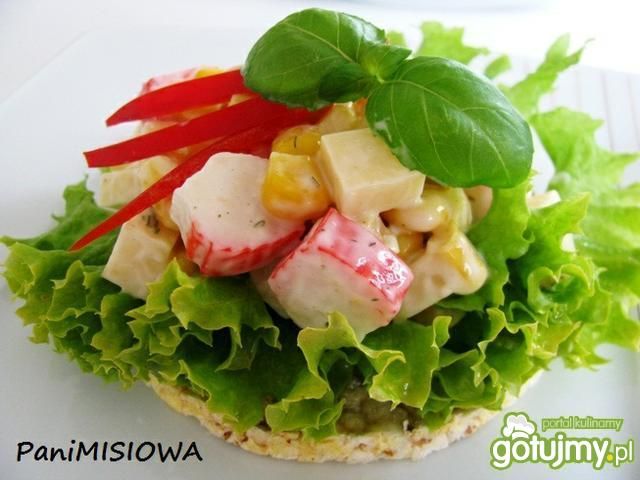 Koktajlowe przekąski z surimi Koktajlowe przekąski z surimi