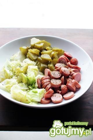 Kolacyjna szybka sałatka Kolacyjna szybka sałatka