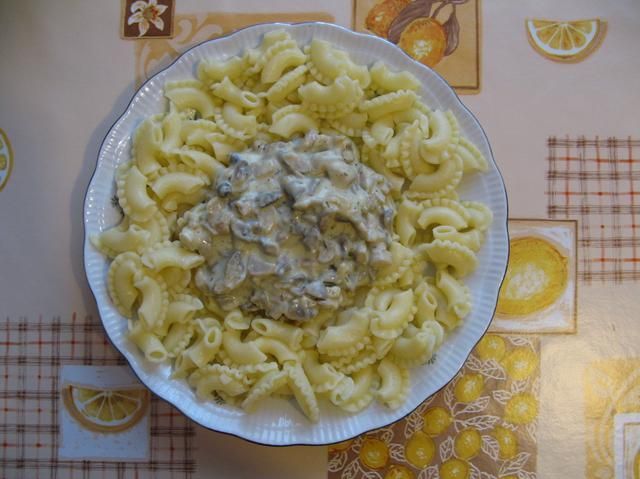 Kolanka z pieczarkami Kolanka z pieczarkami