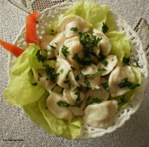 Kołduny z mięsem kurczaka : Kołduny z mięsem kurczaka :