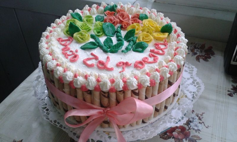 Kolejny tort dla dziadków Kolejny tort dla dziadków