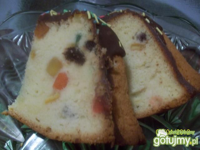 kolorowa babka cytrynowa kolorowa babka cytrynowa