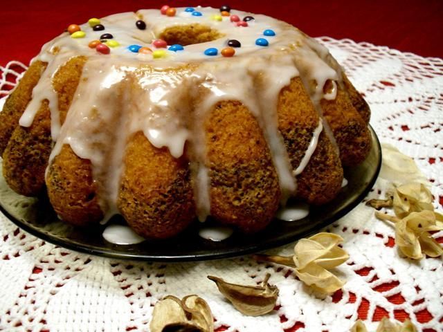 Kolorowa babka z białek Kolorowa babka z białek