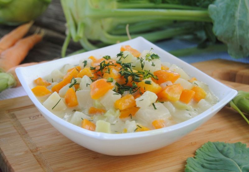 Kolorowa kalarepka Kolorowa kalarepka