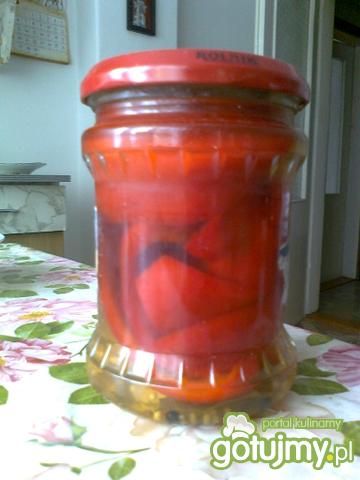 Kolorowa marynowana papryka  Kolorowa marynowana papryka