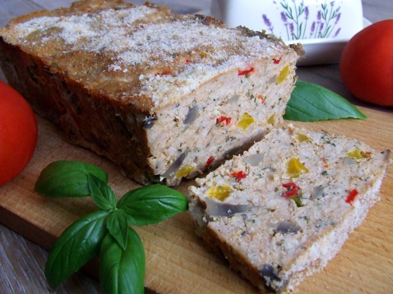 Kolorowa pieczeń ze schabu