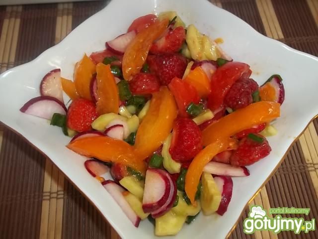 Kolorowa sałatka 2 wg Beatris Kolorowa sałatka 2 wg Beatris