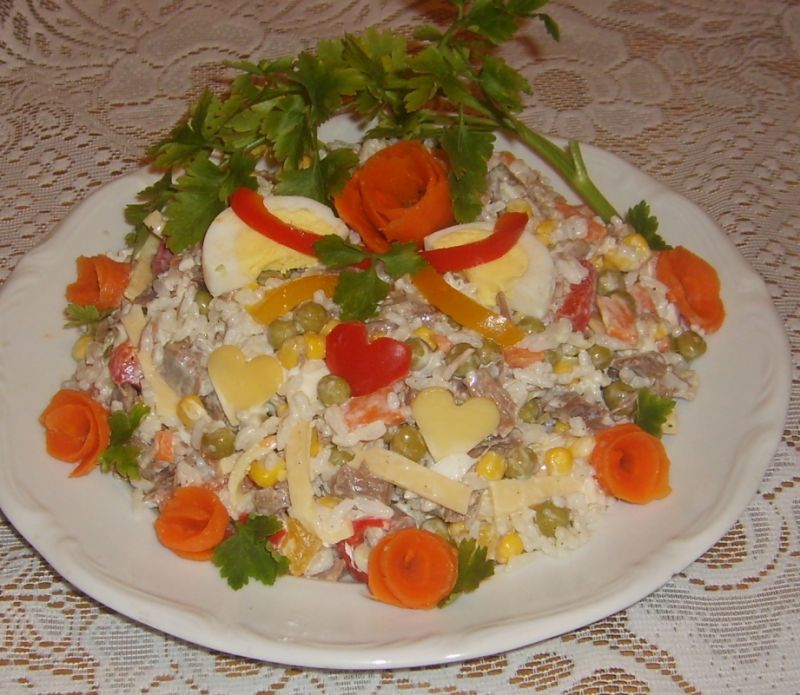 Kolorowa sałatka Kolorowa sałatka