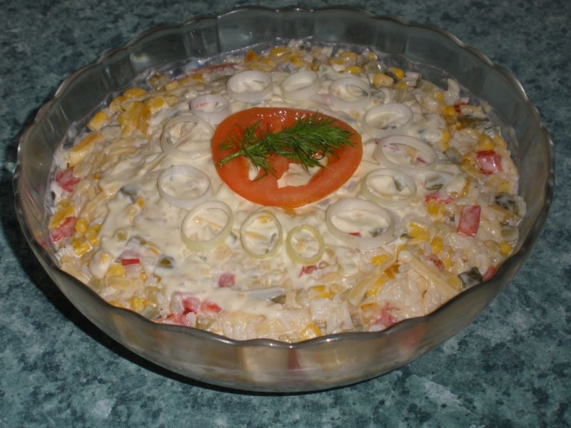 Kolorowa sałatka  Kolorowa sałatka