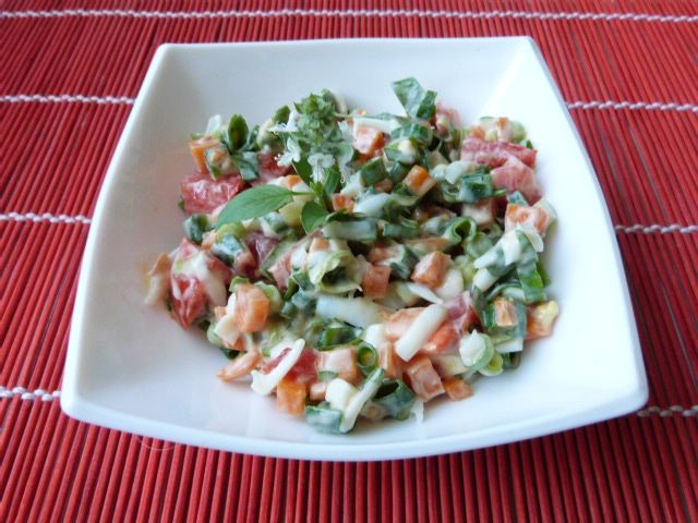 Kolorowa sałatka Kolorowa sałatka