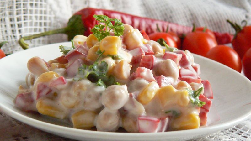 Kolorowa sałatka Kolorowa sałatka