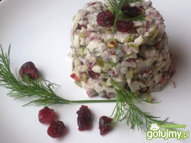 Kolorowa sałatka śledziowa Joli Kolorowa sałatka śledziowa Joli