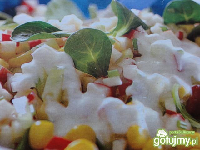 Kolorowa sałatka warzywna Kolorowa sałatka warzywna
