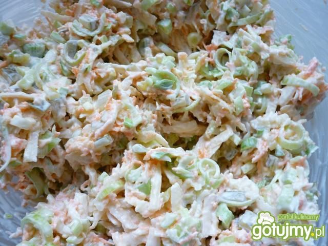 Kolorowa surówka do obiadu Kolorowa surówka do obiadu