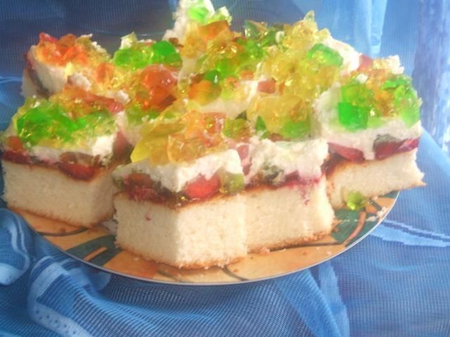 Kolorowe ciacho Kolorowe ciacho