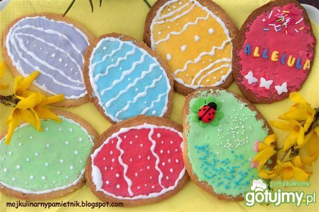 Kolorowe ciastka pisanki Kolorowe ciastka pisanki