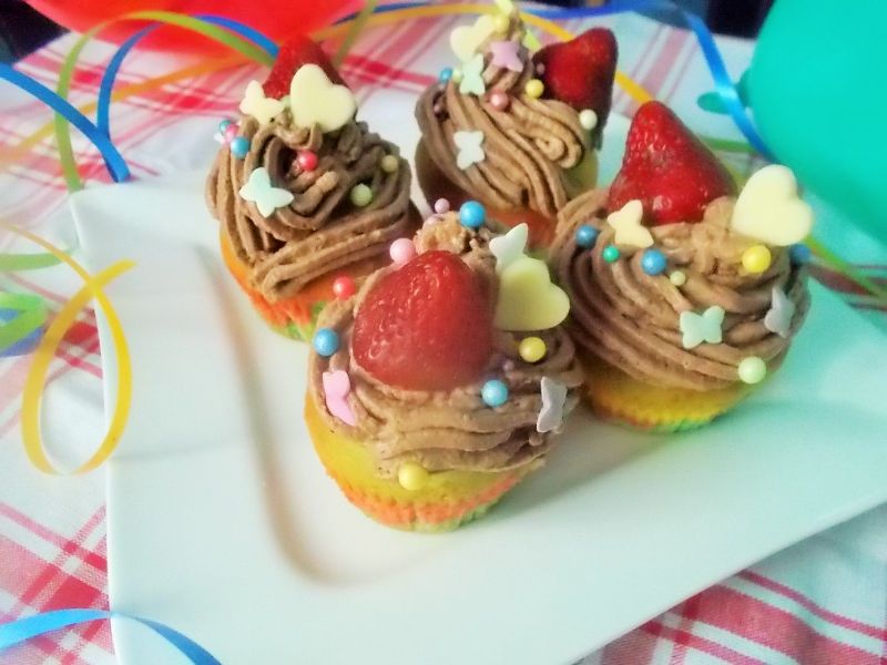 Kolorowe muffinki Kolorowe muffinki