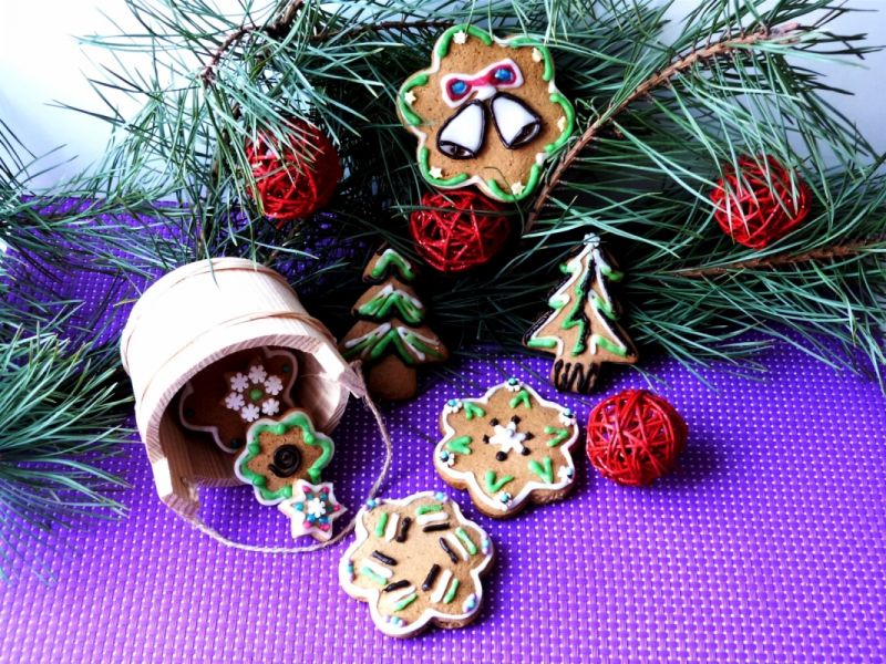 Kolorowe pierniczki Kolorowe pierniczki