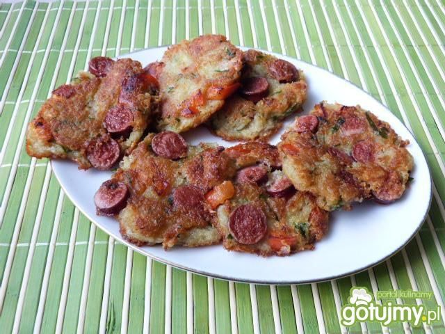 Kolorowe placki ziemniaczane. Kolorowe placki ziemniaczane.