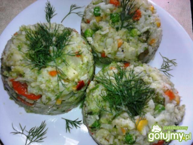 Kolorowe risotto z brokułami Kolorowe risotto z brokułami