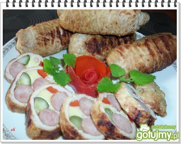 Kolorowe roladki Eli