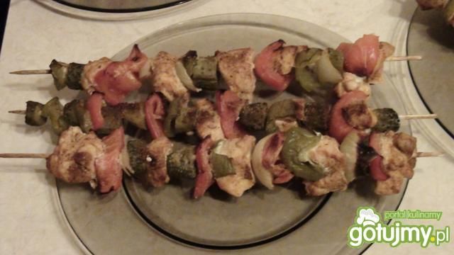 Kolorowe szaszłyki wg kasnaj Kolorowe szaszłyki wg kasnaj