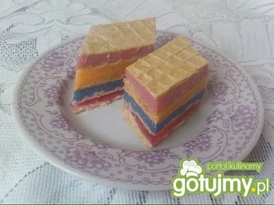 Kolorowe wafelki Kolorowe wafelki