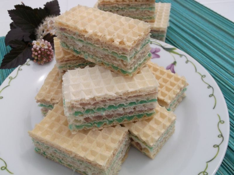 Kolorowe wafelki Kolorowe wafelki