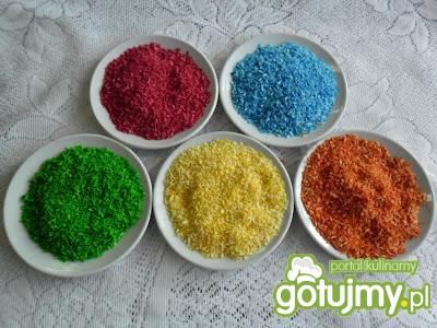 Kolorowe wiórki kokosowe Kolorowe wiórki kokosowe