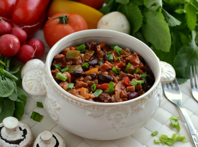 Kolorowy bigos meksykański Kolorowy bigos meksykański