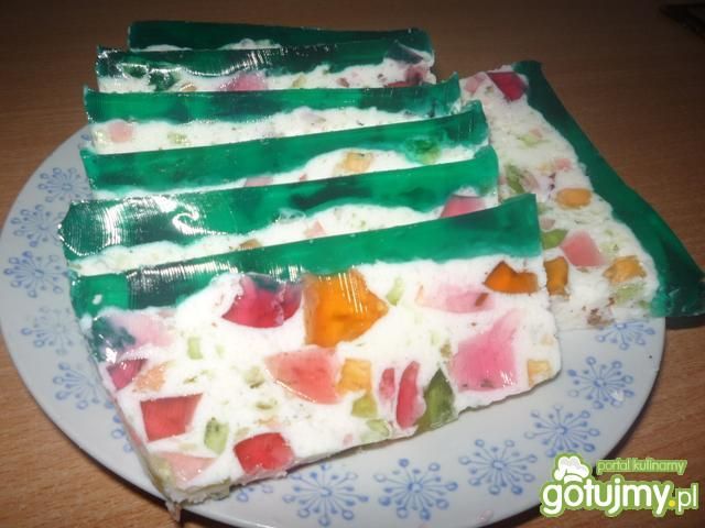 Kolorowy deser dla dzieci