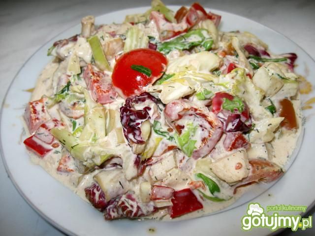 Kolorowy mix sałat Kolorowy mix sałat