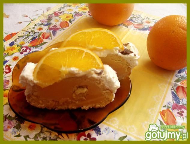 Kombinowana rolada z pomarańczami Kombinowana rolada z pomarańczami