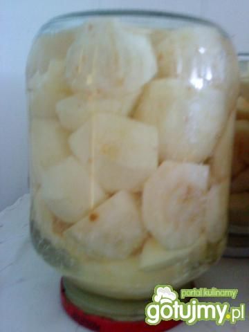 kompocik z jabłek na rozgrzanie